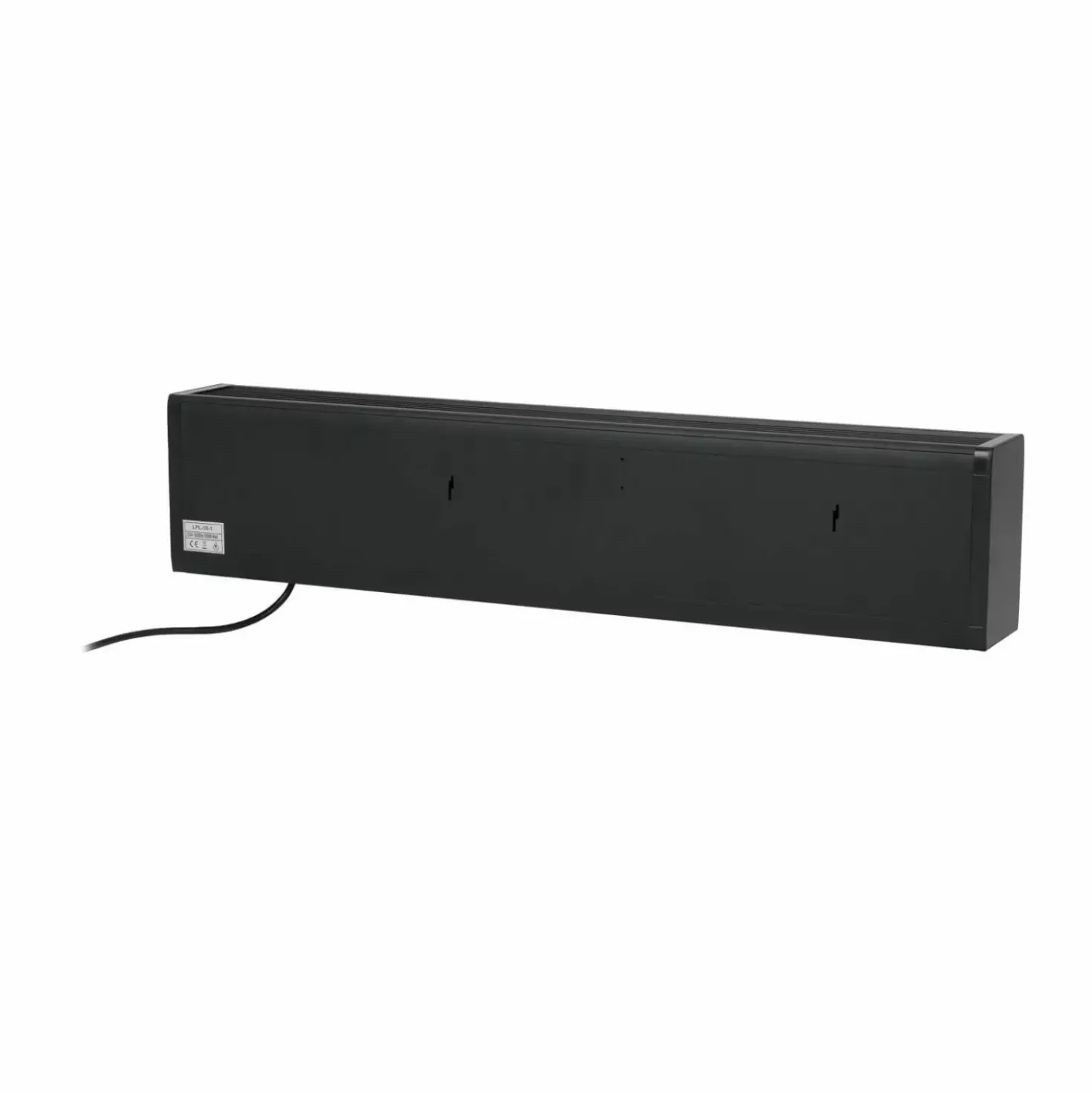 EUROM Alutherm Baseboard 1000 Wi-Fi Black Convectorkachel - 1000W - 40m3