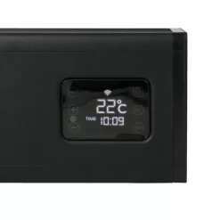 EUROM Alutherm Baseboard 1000 Wi-Fi Black Convectorkachel - 1000W - 40m3