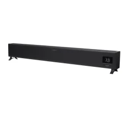 EUROM Alutherm Baseboard 2500 Wifi Black Convectorkachel - 2500W - 100m3