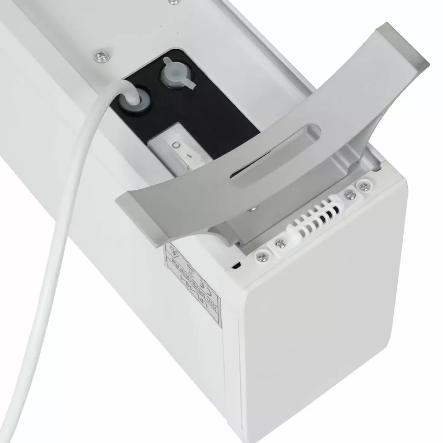 EUROM Alutherm Baseboard 1500 Wi-Fi White Convectorkachel - 1500W - 60m3