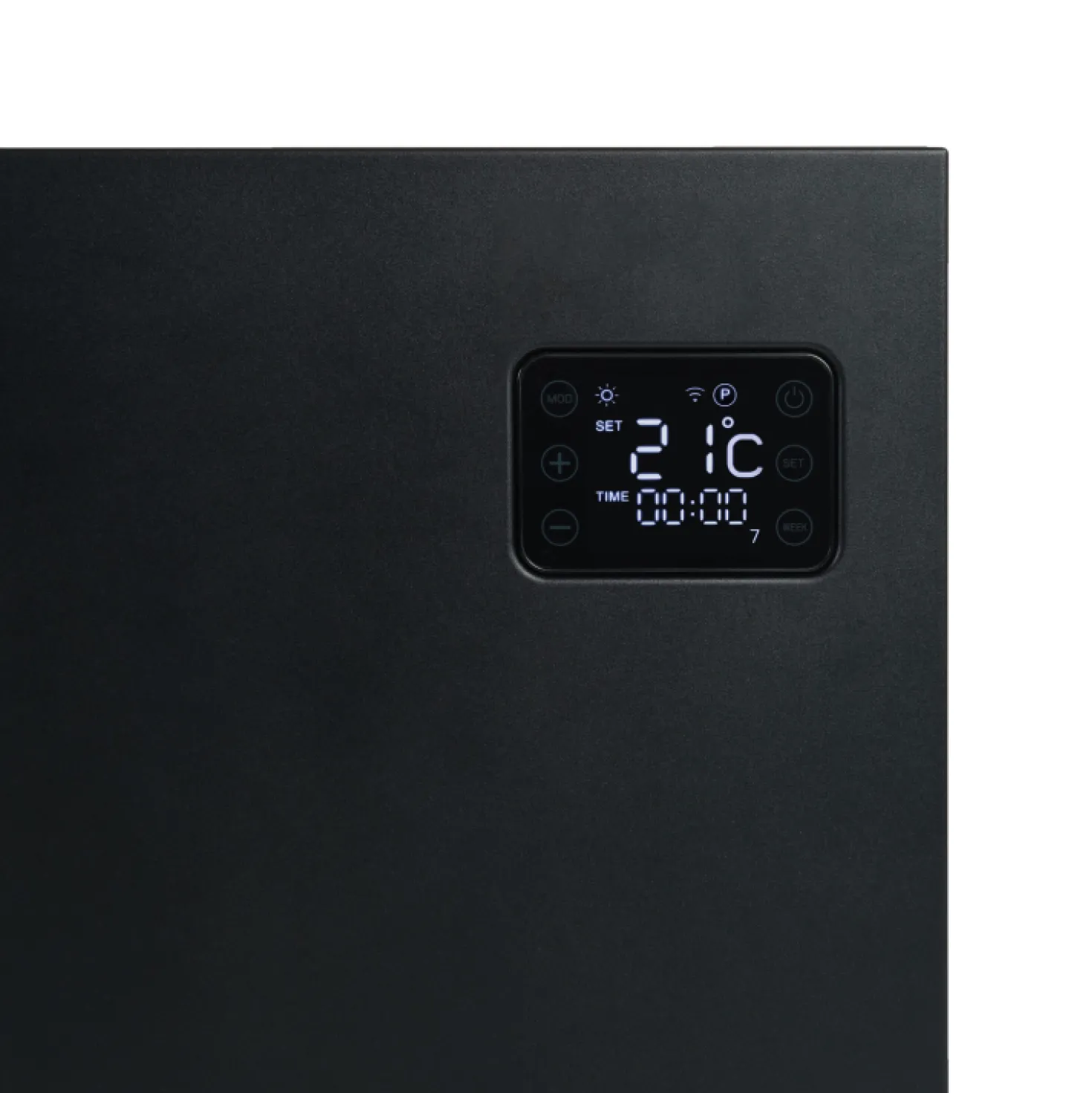 EUROM Alutherm Sani 1200 Wifi Black Convectorkachel - 1200W - 48m3