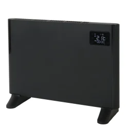 EUROM Alutherm 1000 Wifi Black Convectorkachel - 1000W - 40m3