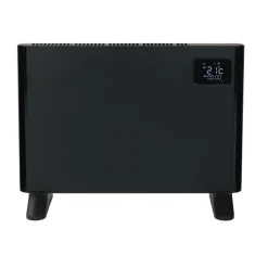 EUROM Alutherm 1500 Wifi Black Convectorkachel - 1500W - 60m3