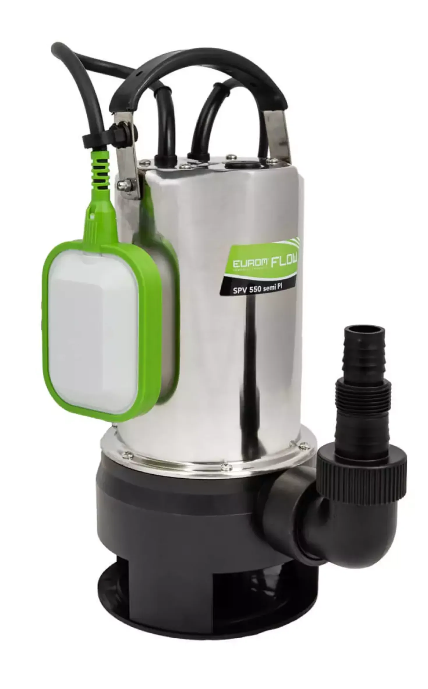 EUROM Flow SPV 550 SEMI PI Dompelpomp - 900W - 13980 l/uur