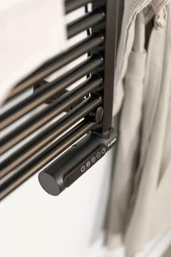 EUROM Sani Towel 500 badkamerkachel - 500W - zwart