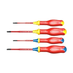 Facom ATB.J4TVEPB 4-delige Borneo Schroevendraaierset - PH/PZ/SL