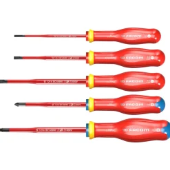 Facom ATD.J5TVEPB 5-delige Protwist VDE Schroevendraaierset - PH/SL