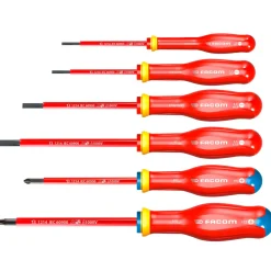 Facom ATDVE.J6PB 6-delige Protwist VDE Schroevendraaierset - PZ/SL