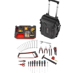 Facom BV.R30CMD1PB Gereedschapset in trolley - 68-delig - incl. DeWALT schroefboorset