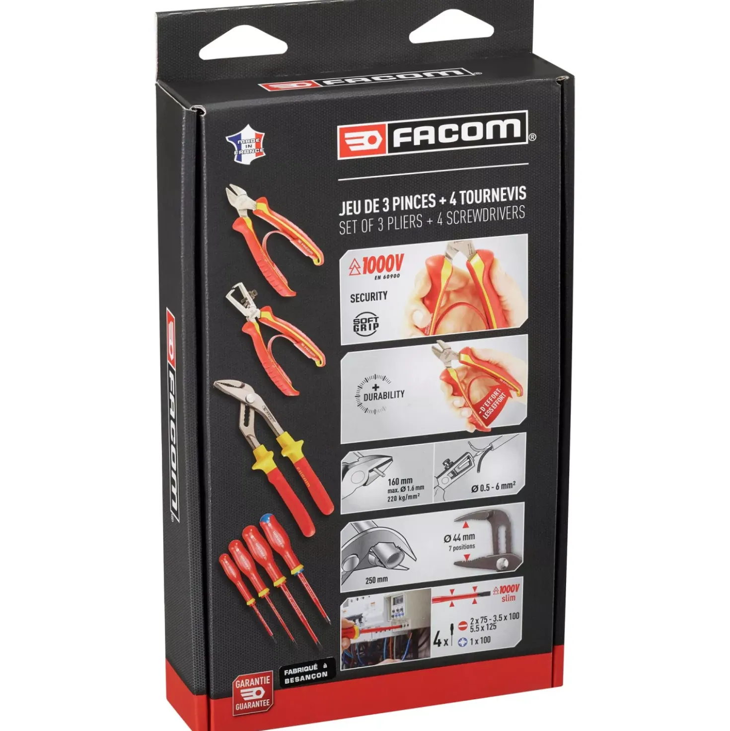 Facom VE.A2PB 7-delige VDE Tangenset
