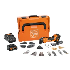 Fein AMM500 Multimaster Plus Top 18V Li-ion Accu Multitool set (2x 2.0Ah) in L-Boxx incl. 30-Delige accessoires set