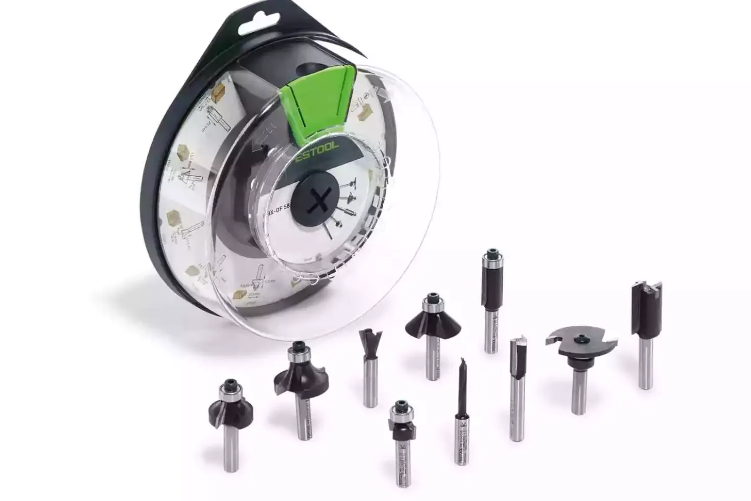 Festool 498979 Box-OF S8 MIX Freesbox mix