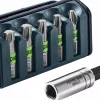 Festool BT-IMP SORT1 6-delige bitset in cassette - PZ/TX