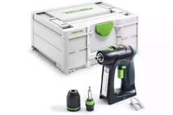 Festool C 18 LI BASIC 18V Li-Ion accu schroefboormachine body in systainer - 45Nm - 45mm - koolborstelloos