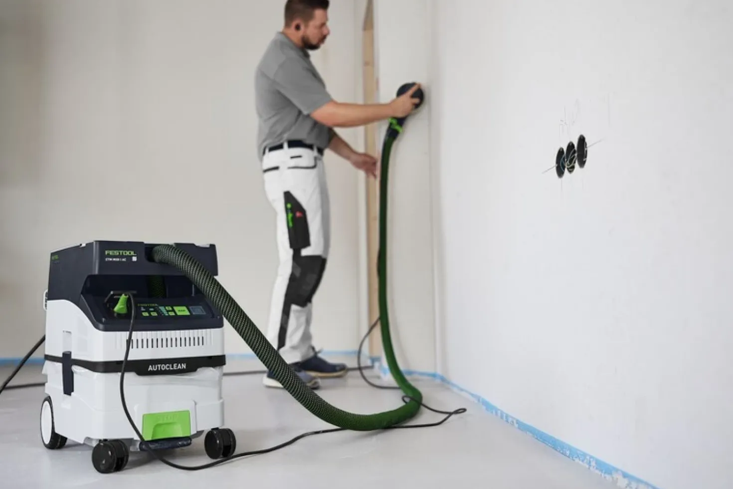 Festool CTL MIDI I AC Stofzuiger autoclean - 1200W - L-Klasse - 15L