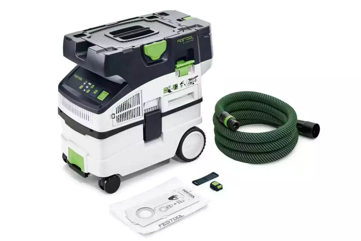 Festool CTMC MIDI I-Basic 36V (2x18V) Li-Ion accu stofzuiger body - 3100l/min - M-klasse - 15L