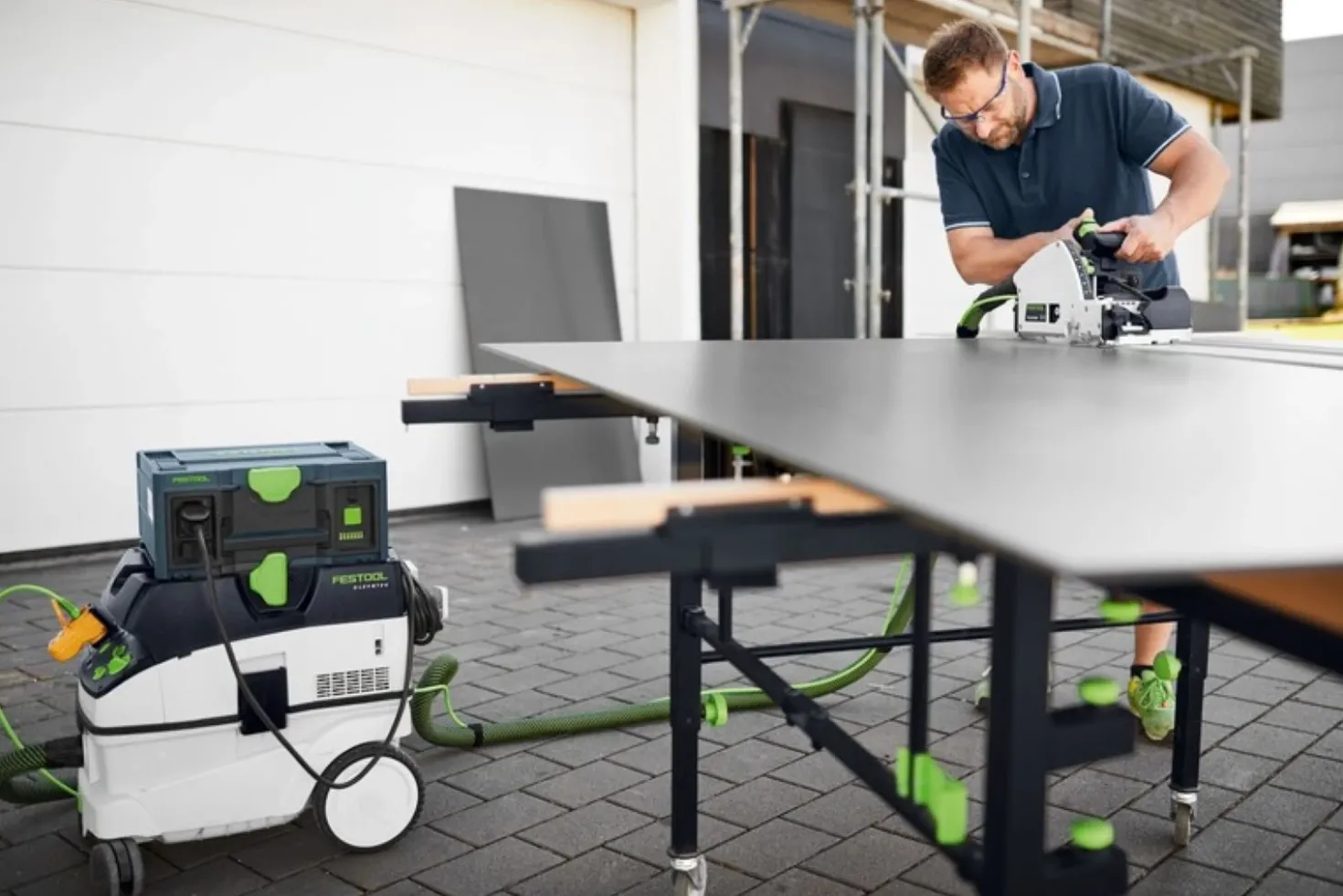 Festool CTM 26 EI Bouwstofzuiger - 1200W - M-klasse - 26L