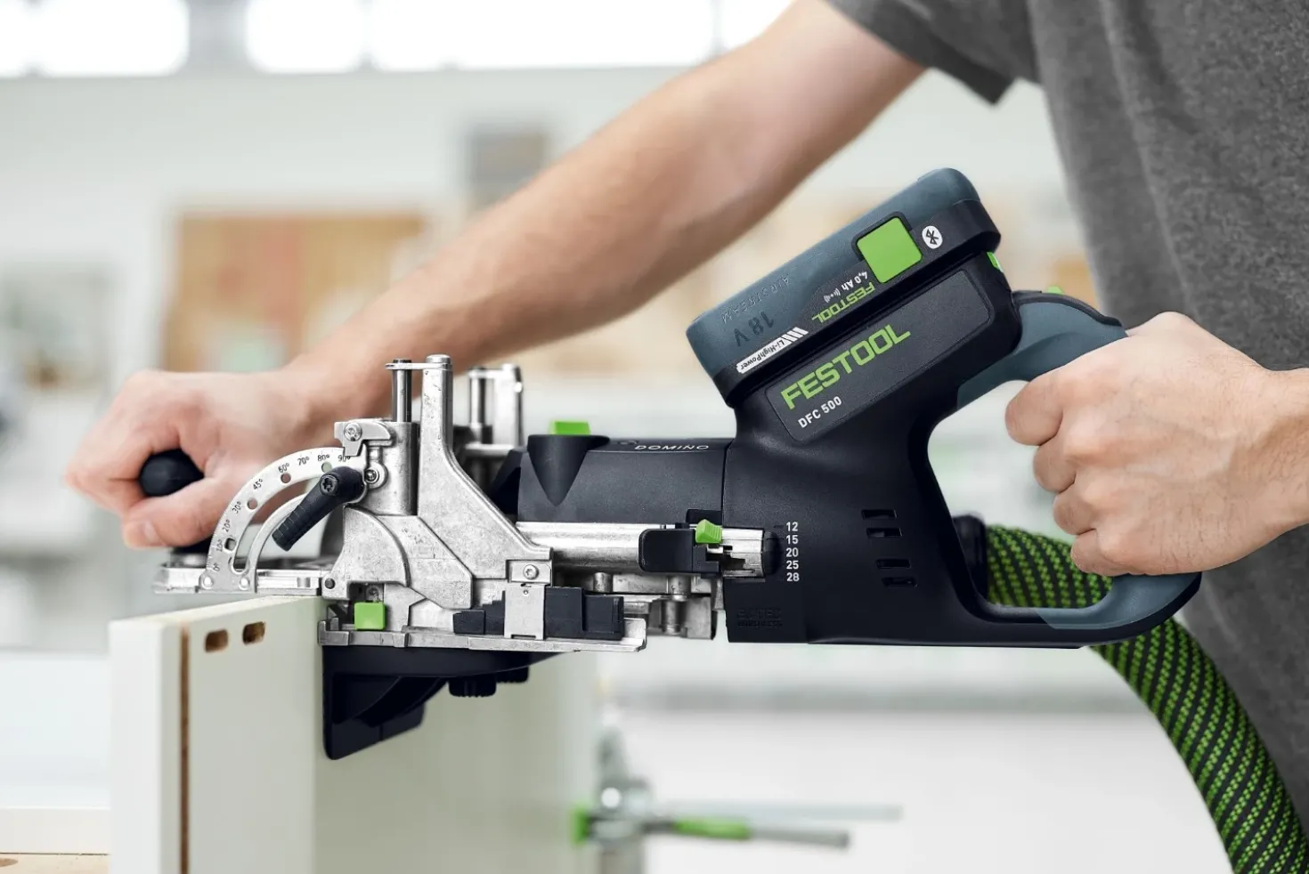 Festool DFC 500 E-Basic 18V accu Domino freesmachine body in systainer - 28mm