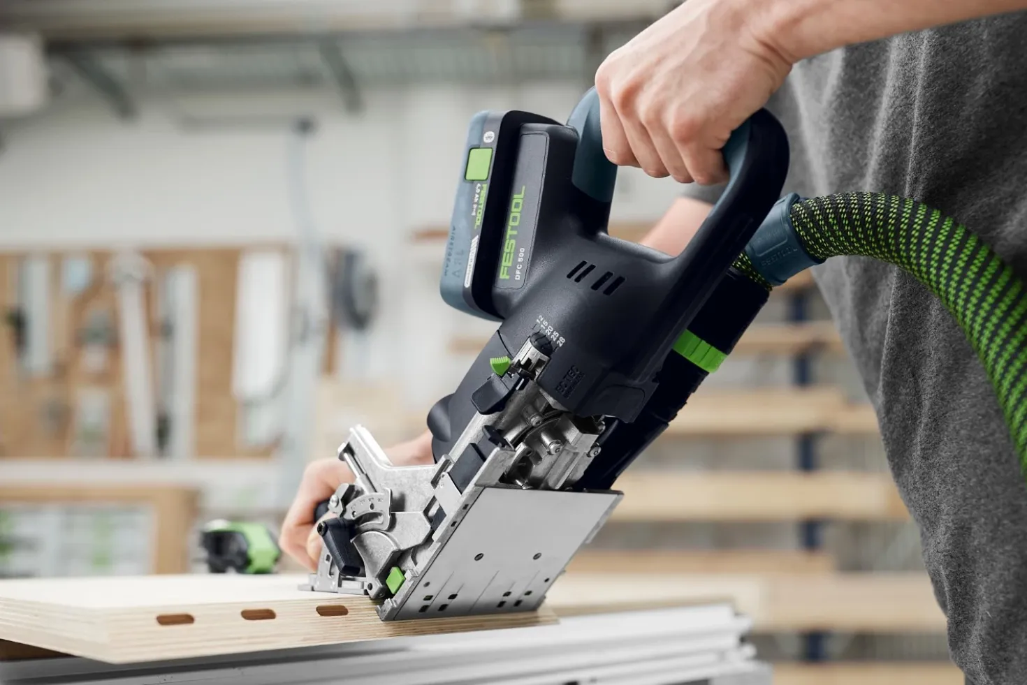 Festool DFC 500 E-Basic 18V accu Domino freesmachine body in systainer - 28mm