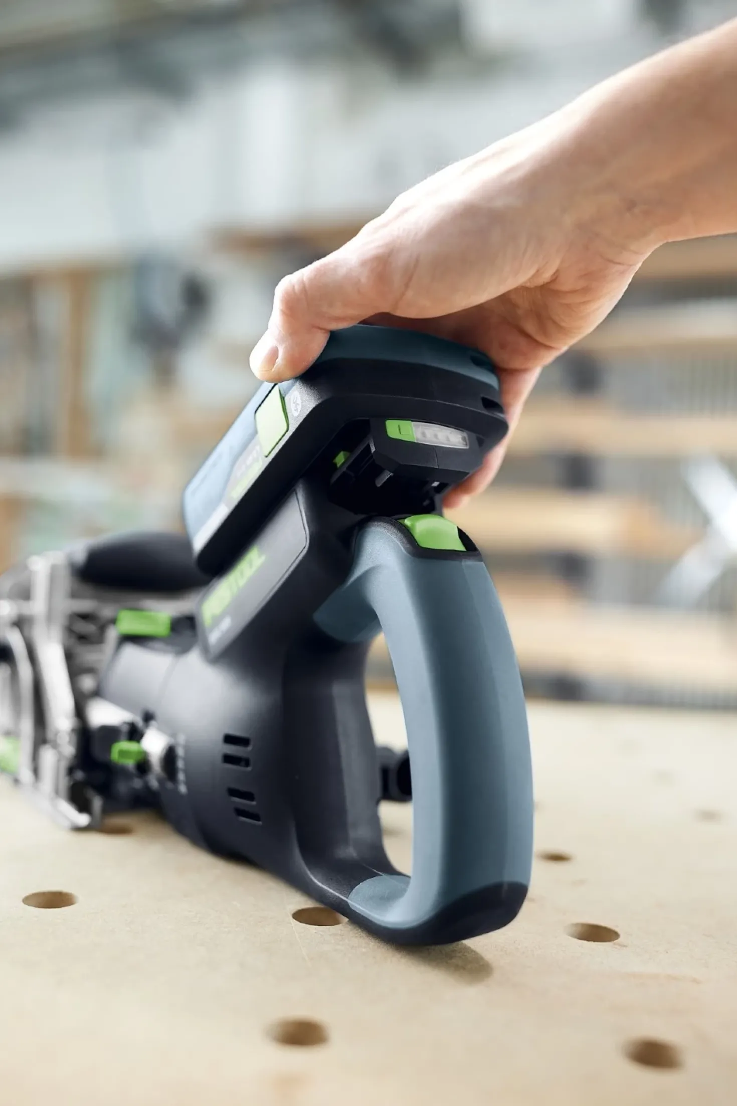 Festool DFC 500 E-Basic 18V accu Domino freesmachine body in systainer - 28mm
