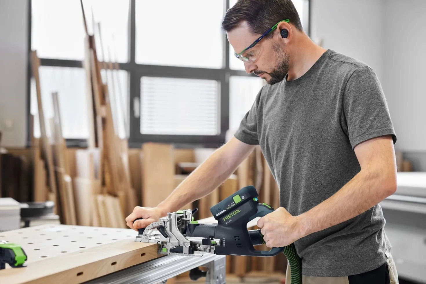 Festool DFC 500 E-Basic 18V accu Domino freesmachine body in systainer - 28mm