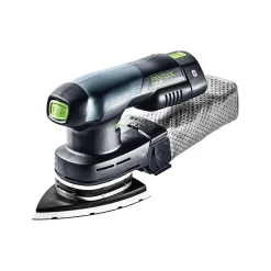 Festool DTSC 400 3,0 I-Set Accu deltaschuurmachine set (2 x 3Ah en adapter) in systainer - 18V - 100 x 150mm