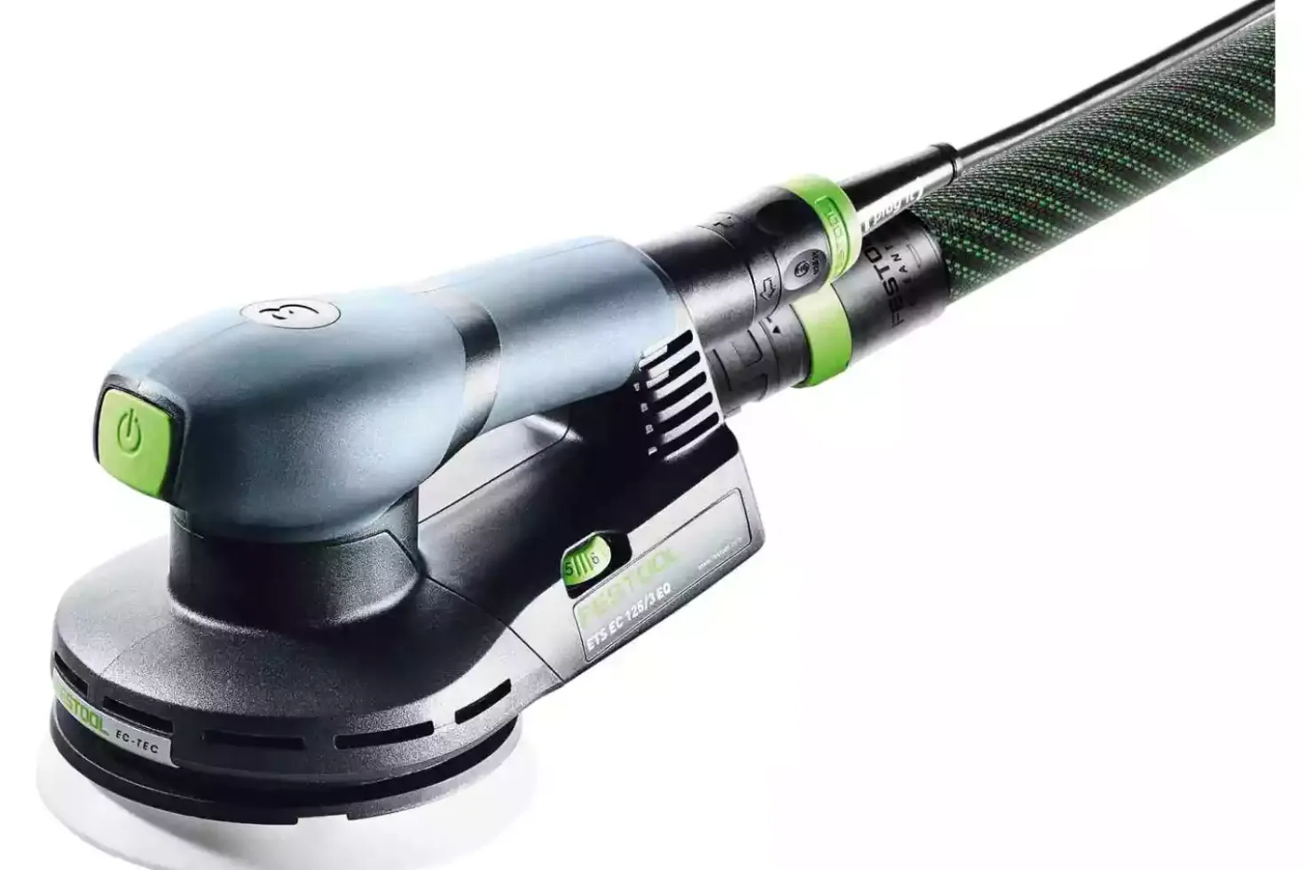 Festool ETS EC 125/3 EQ-Plus Excenterschuurmachine systainer - 400W - 125mm - koolborstelloos