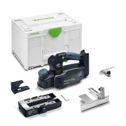 Festool HLC 82 EB-Basic-Set 18V accu schaafmachine incl accessoires in systainer - 82mm