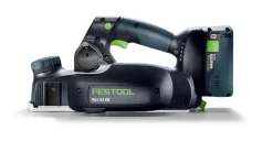 Festool HLC 82 EB-Basic-Set 18V accu schaafmachine incl accessoires in systainer - 82mm