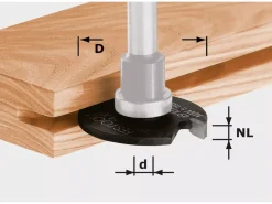 Festool 491059 HW D40x4 Schijfgroeffrees - 40mm