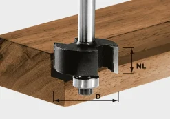 Festool 491022 HW S8 D31,7/NL 12,7 Sponningfrees - 8" - 31,7mm - 12,7/54mm