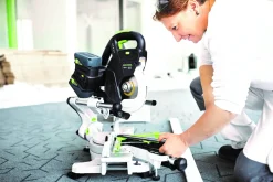 Festool 578755 KAPEX KSC 60 EB-Basic-Set-UG Li-ion accu afkortzaag set incl. onderstel - 216mm