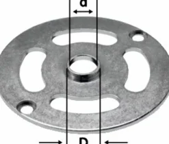 Festool 484176 KR-D 13,8/OF 900 Kopieerring voor OF 900, OF 1000, OF 1010, KF - 13,8 x 10,8mm