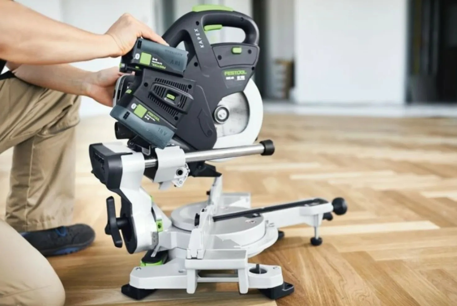 Festool KSC 60 EB-Basic KAPEX 2x18V Accu-afkortzaag body
