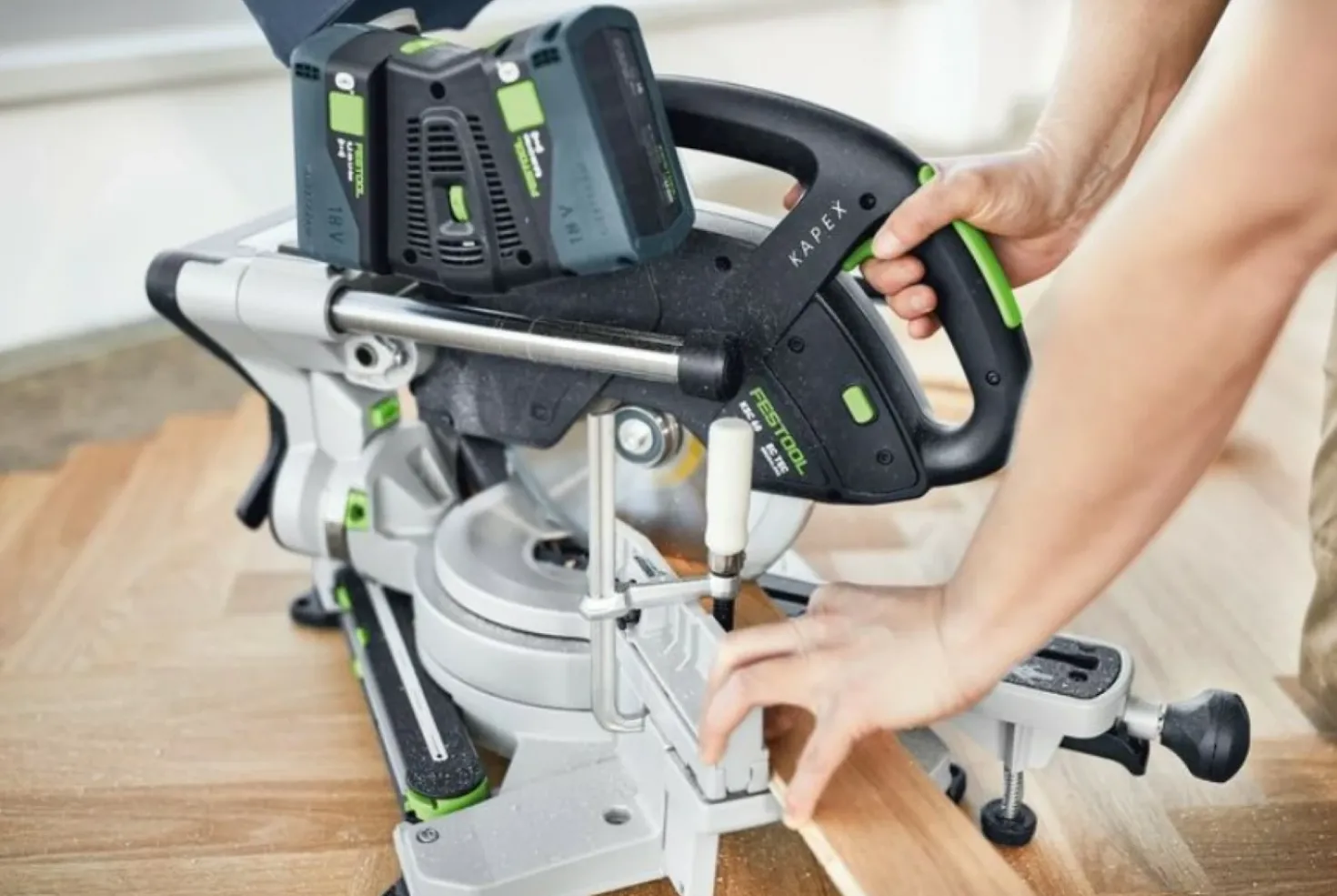Festool KSC 60 EB-Basic KAPEX 2x18V Accu-afkortzaag body