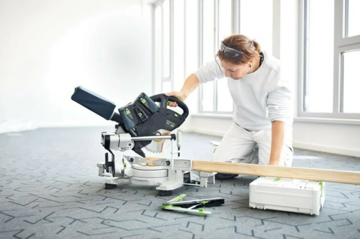 Festool KSC 60 EB-Basic KAPEX 2x18V Accu-afkortzaag body