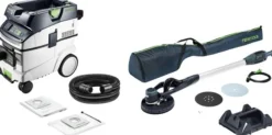 Festool LHS-E 225/CTL36-Set Langnek-schuurmachine en stofzuigerset