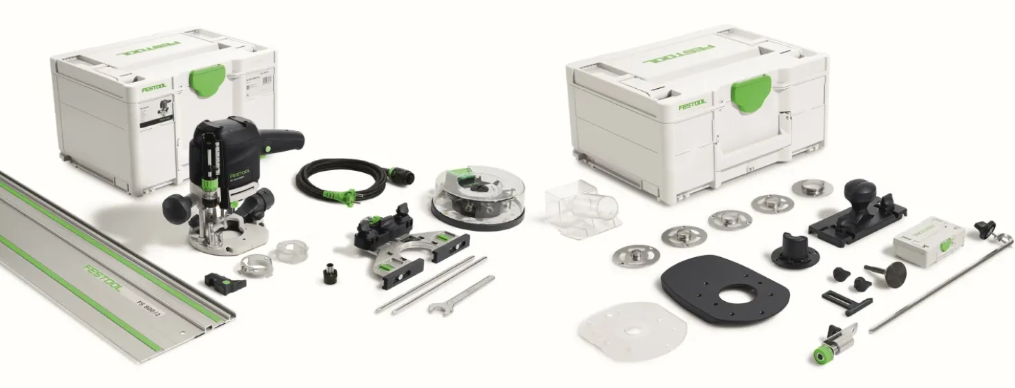Festool OF 1010 REBQ-FS-Set+Box Bovenfrees - in systainer 1010W 55mm