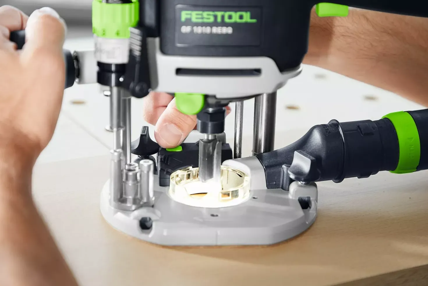 Festool OF 1010 REBQ-Set Bovenfrees - in systainer 1010W 55mm
