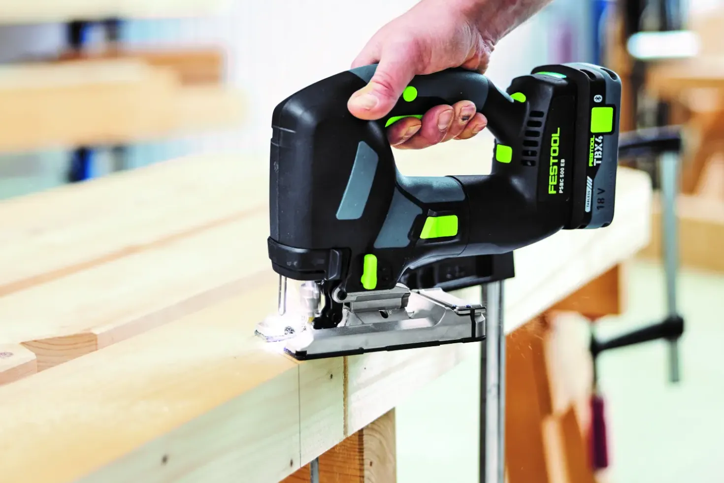 Festool 576972 PSBC 500 EB-Basic Li-ion accu decoupeerzaag in systainer