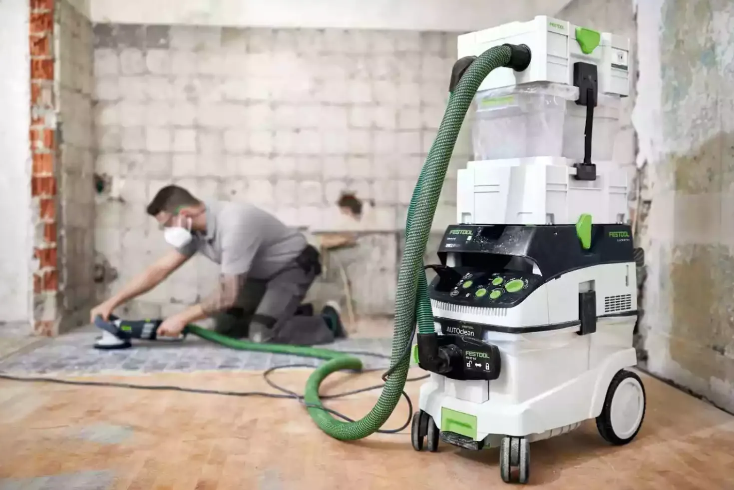 Festool RG 130 ECI-Plus Renovatieslijpmachine in systainer - 1600W