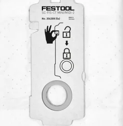 Festool 204308 SC-FIS-CT MINI/MIDI-2/5 Filterzak (5st)