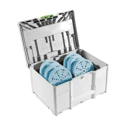 Festool 578192 Schuurmateriaal-Systainer³ Granat SYS-STF D150 GR-Set in systainer