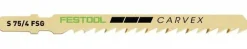 Festool 204316 S 75/4 FSG/5 Decoupeerzaagblad - Hout - 75mm (5st)