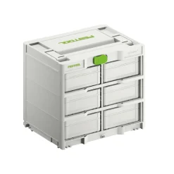 Festool SYS3-RACK 337-SET Systainer³ Rack Set voor Systainers³ S 76 + 6x S 76 Systainer³