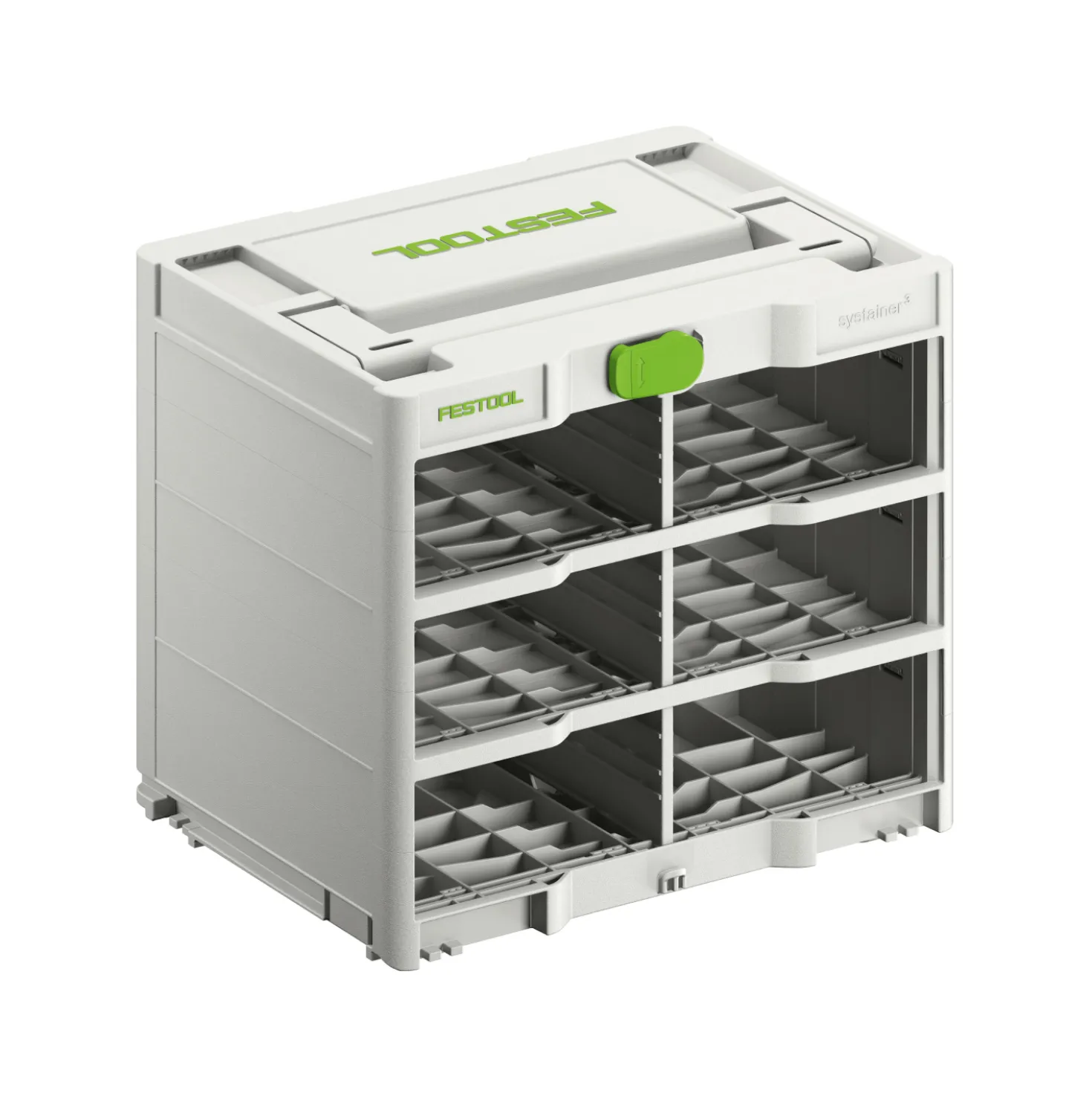 Festool SYS3-RK/6 M 337 Systainer³ Rack voor Systainers³ S 76