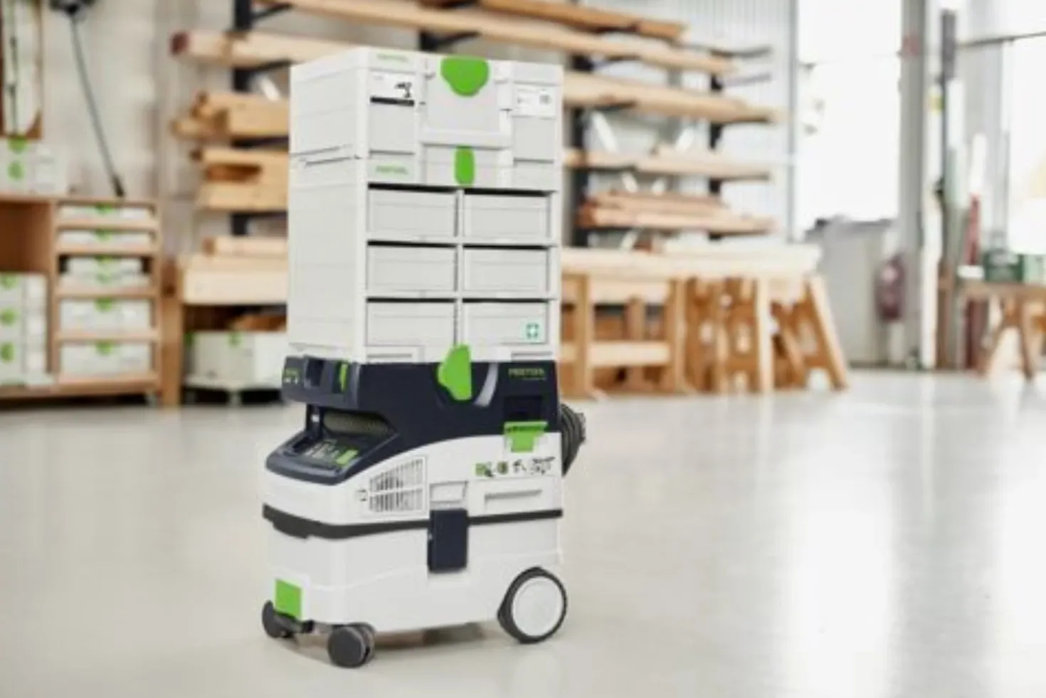 Festool SYS3-RK/6 M 337 Systainer³ Rack voor Systainers³ S 76