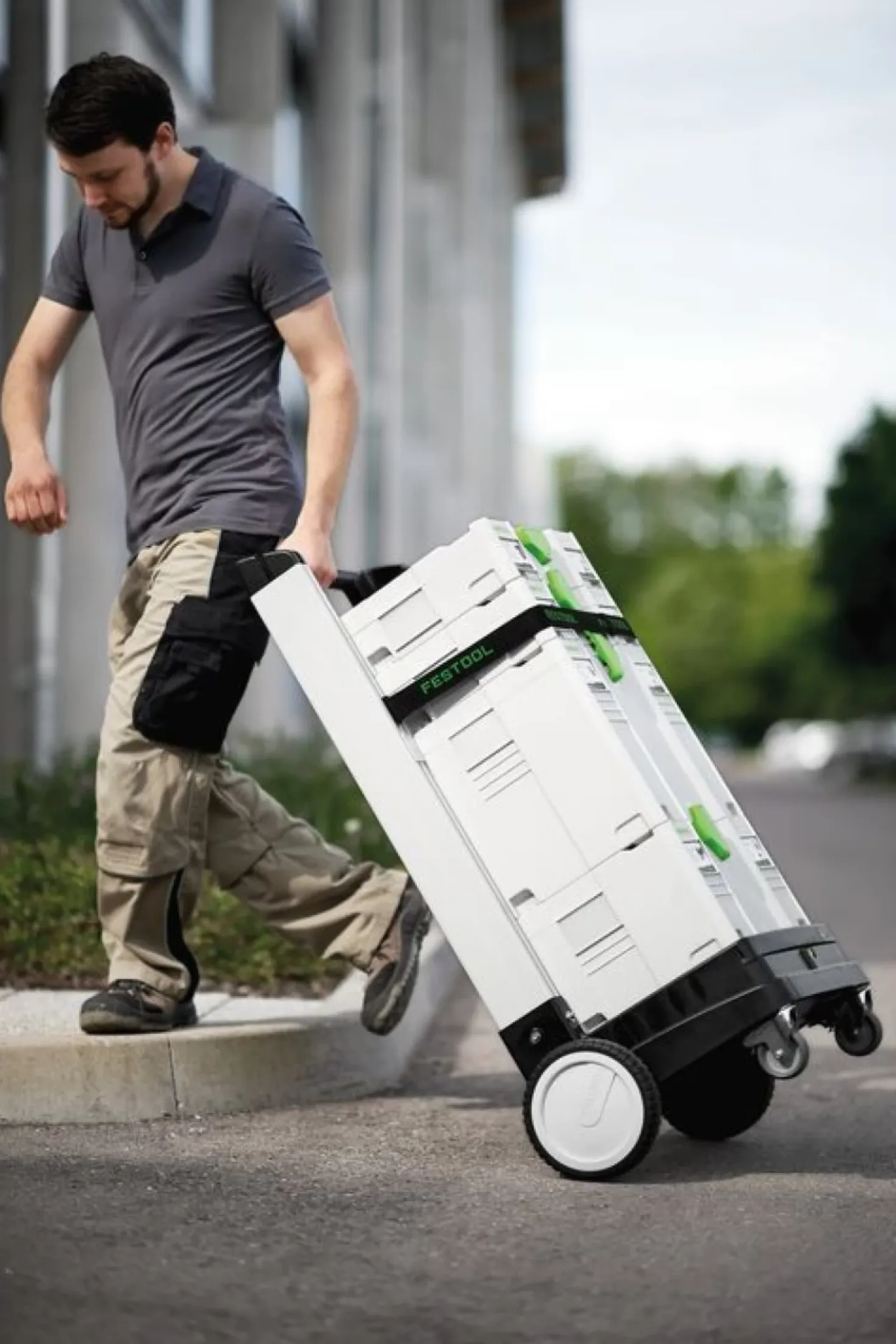Festool 498660 / SYS-Roll 100 Troller voor T-LOC / Classic systainers