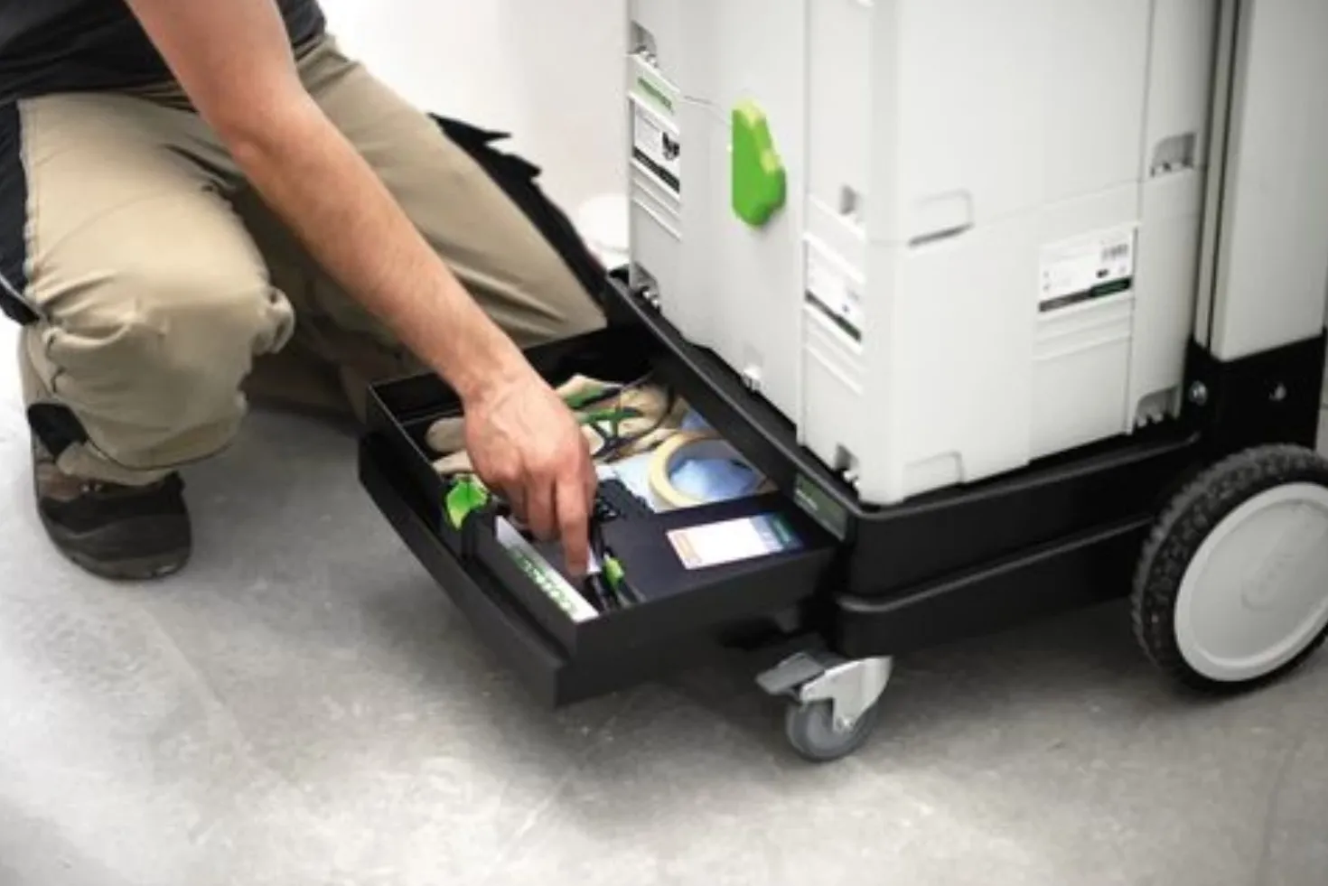 Festool 498660 / SYS-Roll 100 Troller voor T-LOC / Classic systainers