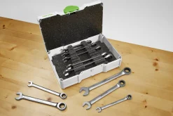 Festool SYS3 S 76-RRS-Set Ringratelsleutelset 10-delig in systainer - 8-17mm